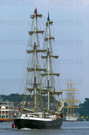 Tall ship Mercedes in Bremen Vegesack