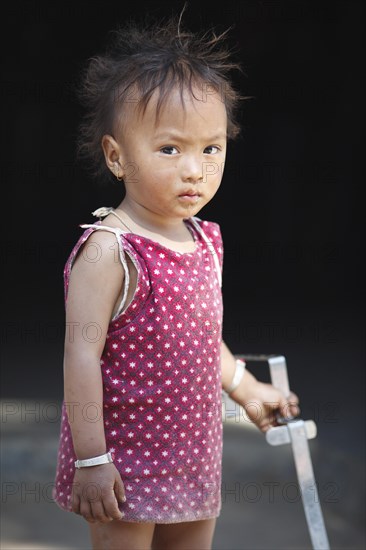 Small boy with earring