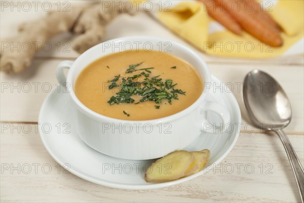 Ginger-carrot soup