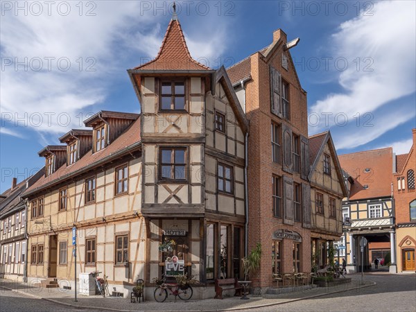 Half-timbered houses in Kirchstrasse