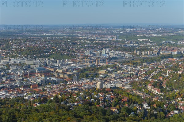 View of Stuttgart from TV tower