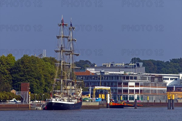 Tall ship Mercedes in Bremen Vegesack