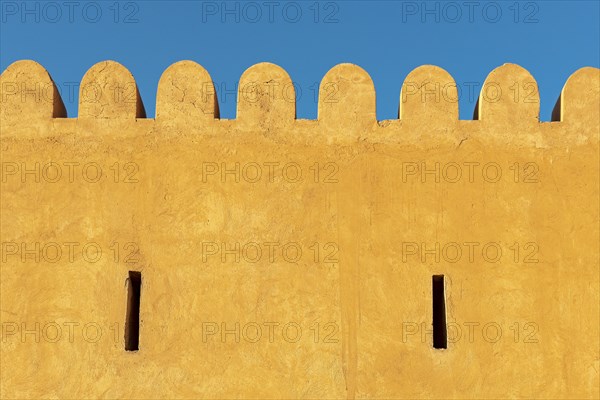 Nizwa Fort walls