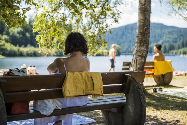 Bathing area in Seebrugg