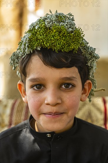 Young boy of the Qahtani Flower men tribe