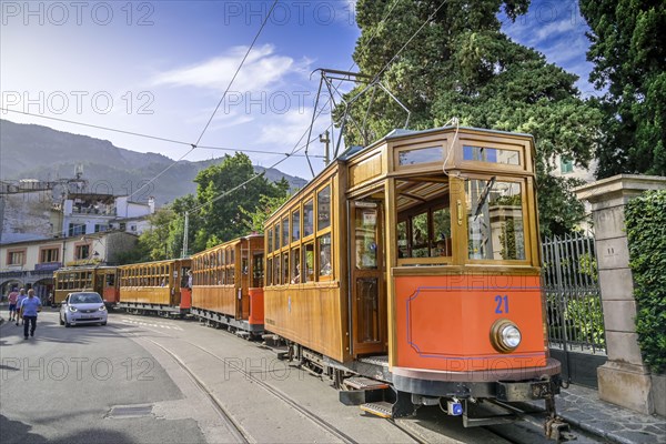 Historical tramway Tren des Soller