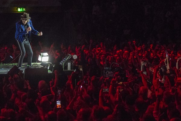 Udo Lindenberg and his audience