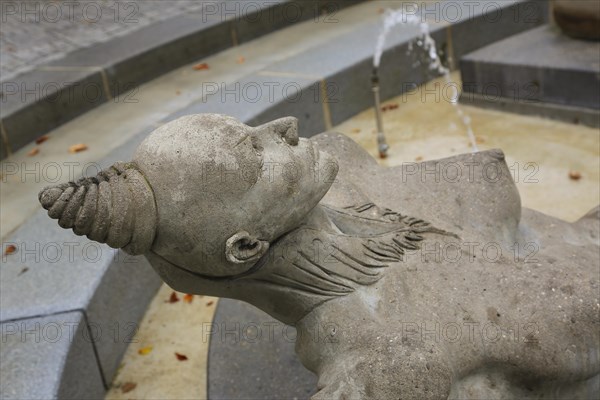 Fountain at the landing place