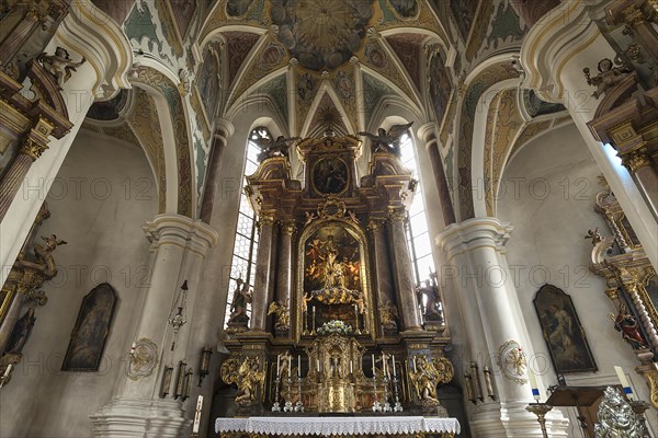 High altar in the Church of Our Lady