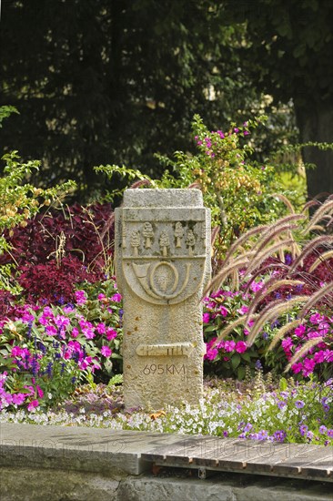 Stone with inscription Chantily