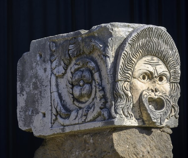 Stone masks at the theatre