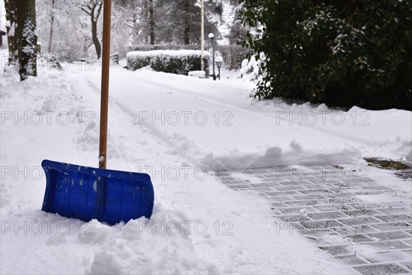 Pushing snow after snowfall