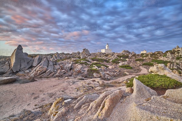 Lighthouse at sunrise