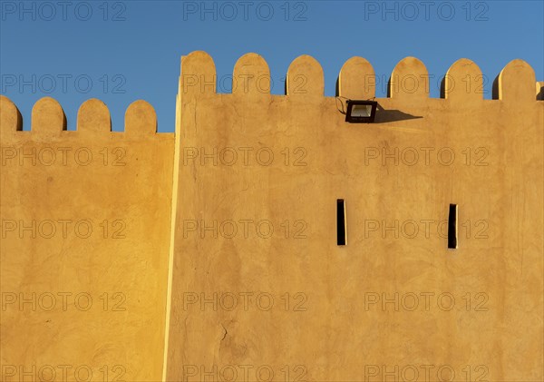 Nizwa Fort walls