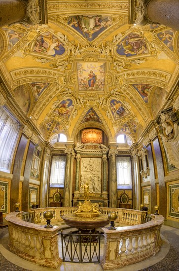Baptistery in the Basilica of Santa Maria Maggiore