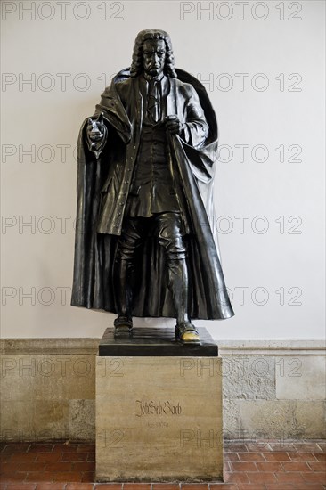 Bach Monument by Paul Birr in the Georgenkirche