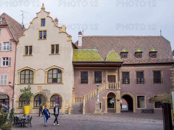 Medieval buildings Koifhus - Customs house with staircases