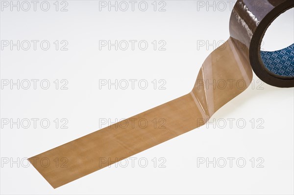 Roll of brown packing tape