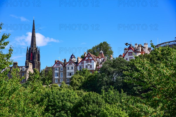 Silhouette of Edinburgh