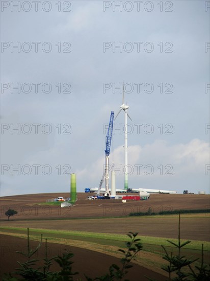 Structure of a wind turbine