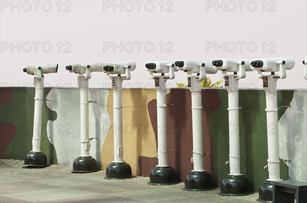 Binoculars/scopes at the Dora Observatory viewpoint