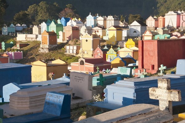 Colorful tombs