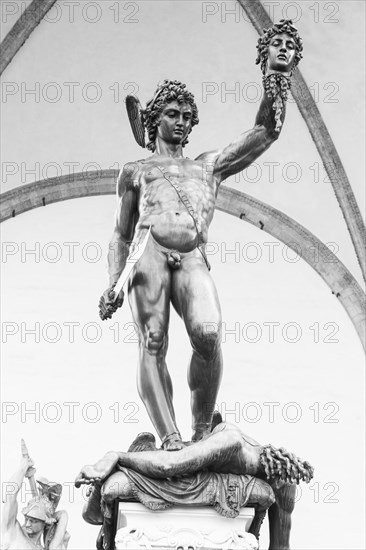 Perseus with the head of Medusa by Benvenuto Cellini