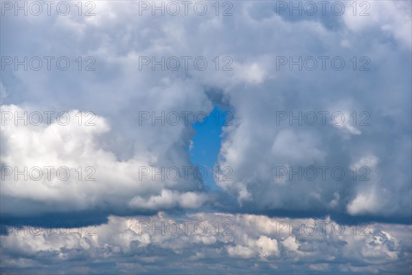 Sky with clouds