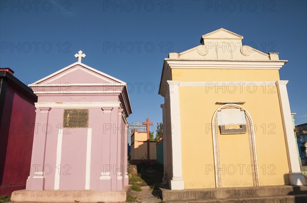 Colorful tombs