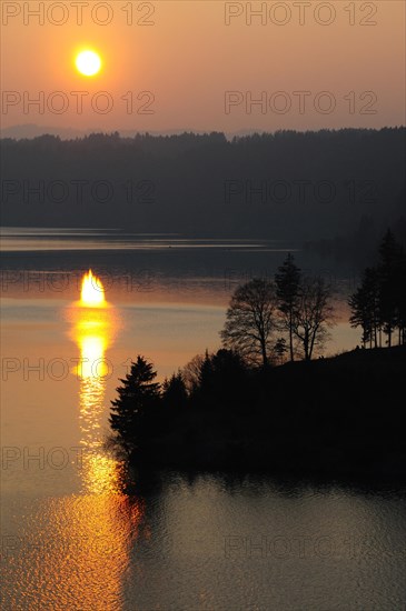 Sunset on the Lech