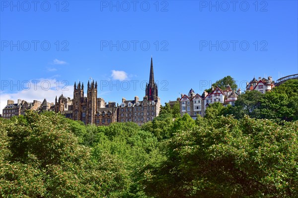 Silhouette of Edinburgh