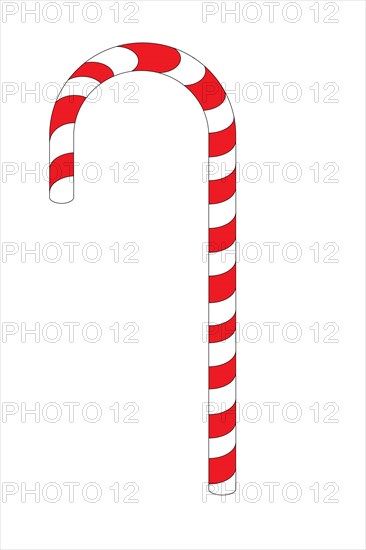 Red candy cane