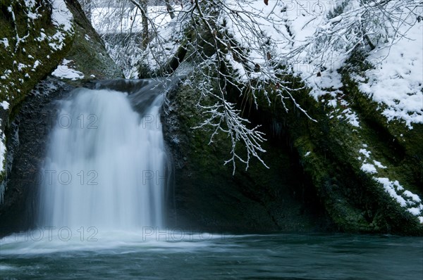 River Argen in the Eistobel