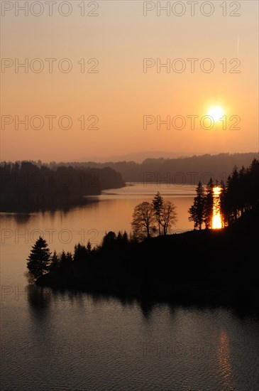 Sunset on the Lech