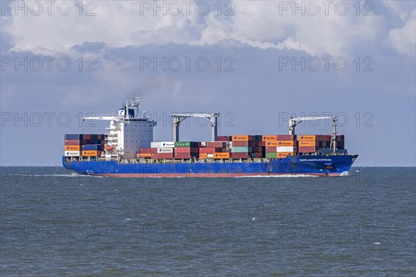 Chinese container ship