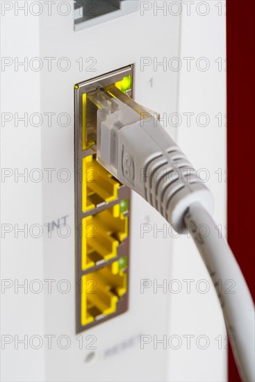 Ethernet computer internet connection