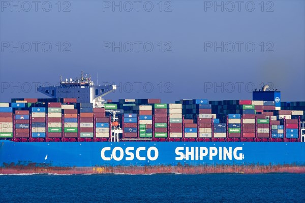 Chinese container ship