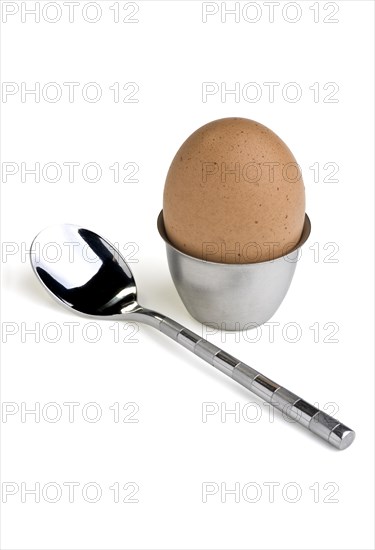 Egg cup and spoon