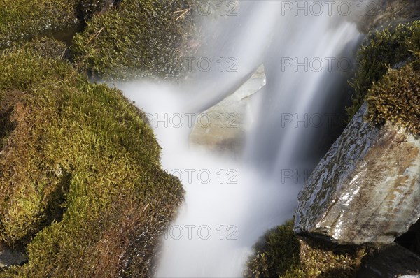 Unnamed roadside waterfall