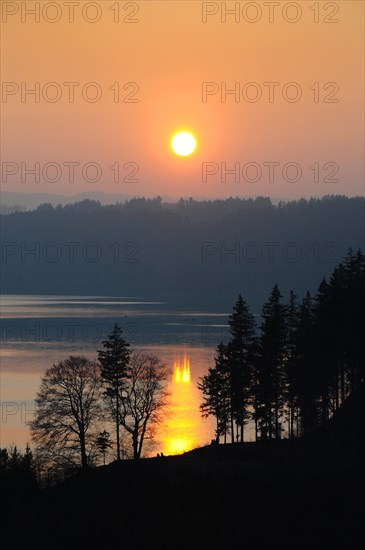 Sunset on the Lech