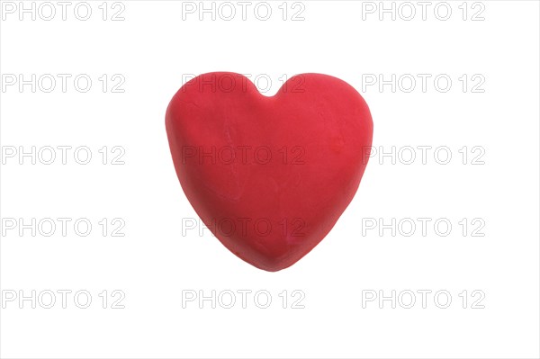 Cracked fondant icing heart