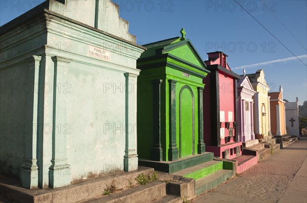 Colorful tombs