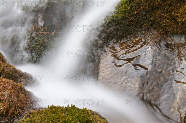 Unnamed roadside waterfall