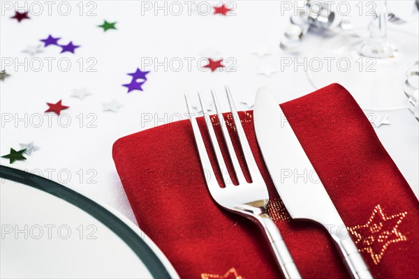 Single place table setting