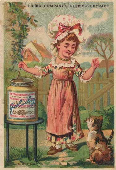 Liebig picture series large girls