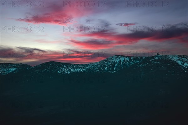 Beautiful mountain panorama