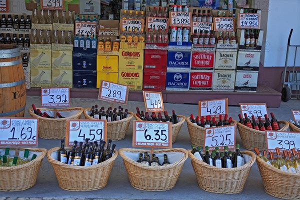 Drinks shop in Albufeira