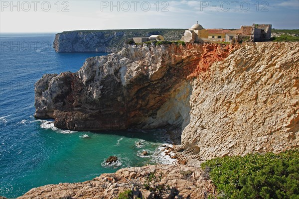 Remains of the Franciscan monastery between Sagres and Cabo de Sao Vicente