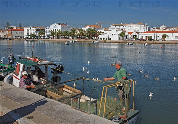 Fishing boats at the Gilao