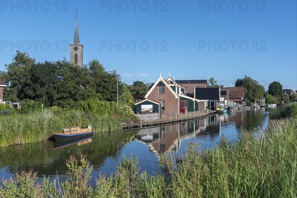 Village view at the Schermerdijk